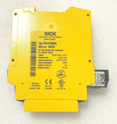 NEW FX3-CPU000000   Safety Main Module 1043783 Flexi Soft V1.11.0 #E7
