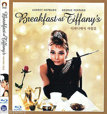 Breakfast at Tiffanys - Audrey Hepburn George Peppard - Blu ray (NEW) Classic 