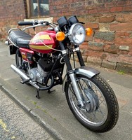 1974 Moto Guzzi TS250 2 stroke Classic PETROL Manual