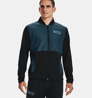 Men's Armour Fleece Storm Bomber Jacket NEW sealed In Original Bag