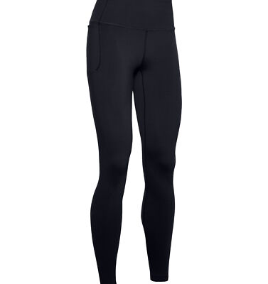 

Женские леггинсы во всю длину Under Armour UA Meridian — черные — 1355916 — новинка, Black/metallic silver, Meridian Full-Length