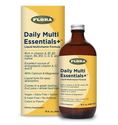 Flora Inc Daily Multi Essentials 15 унций жидкости