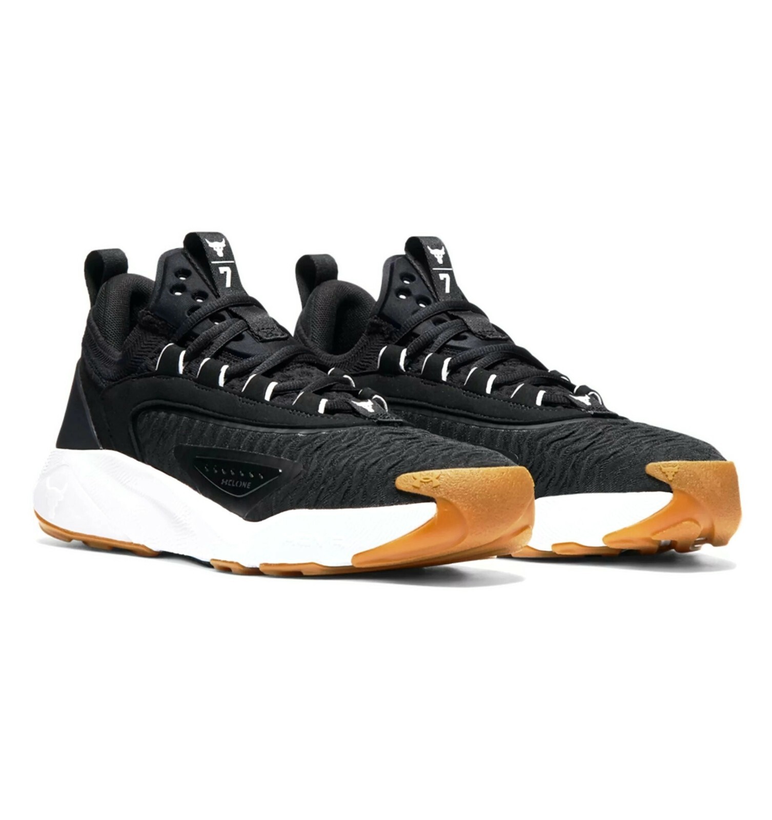 Pre-owned Under Armour Project Rock 7 Training Men's Sneakers Running Workout Shoes Black
