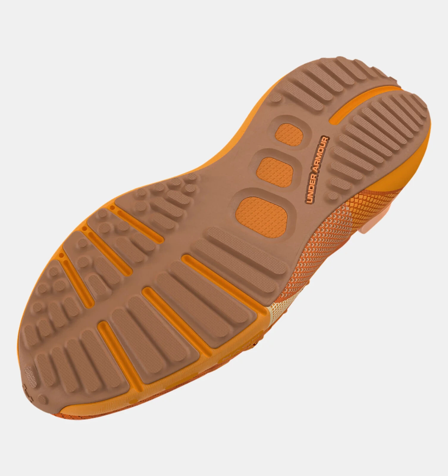 Pre-owned Under Armour Men's Ua Hovr™ Phantom 3 Dyed Running Shoes In Orange