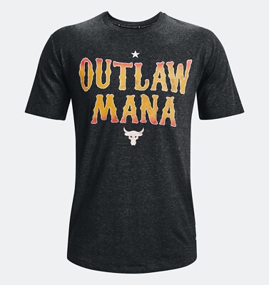 Men's Under Armour Project Rock Outlaw Mana Shirt Size Medium