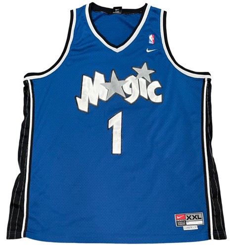 NIKE ORLANDO MAGIC McGrady ユニフォーム 4XL Vintage Nike Orlando Magic Tracy McGrady Jersey Blue 2XL