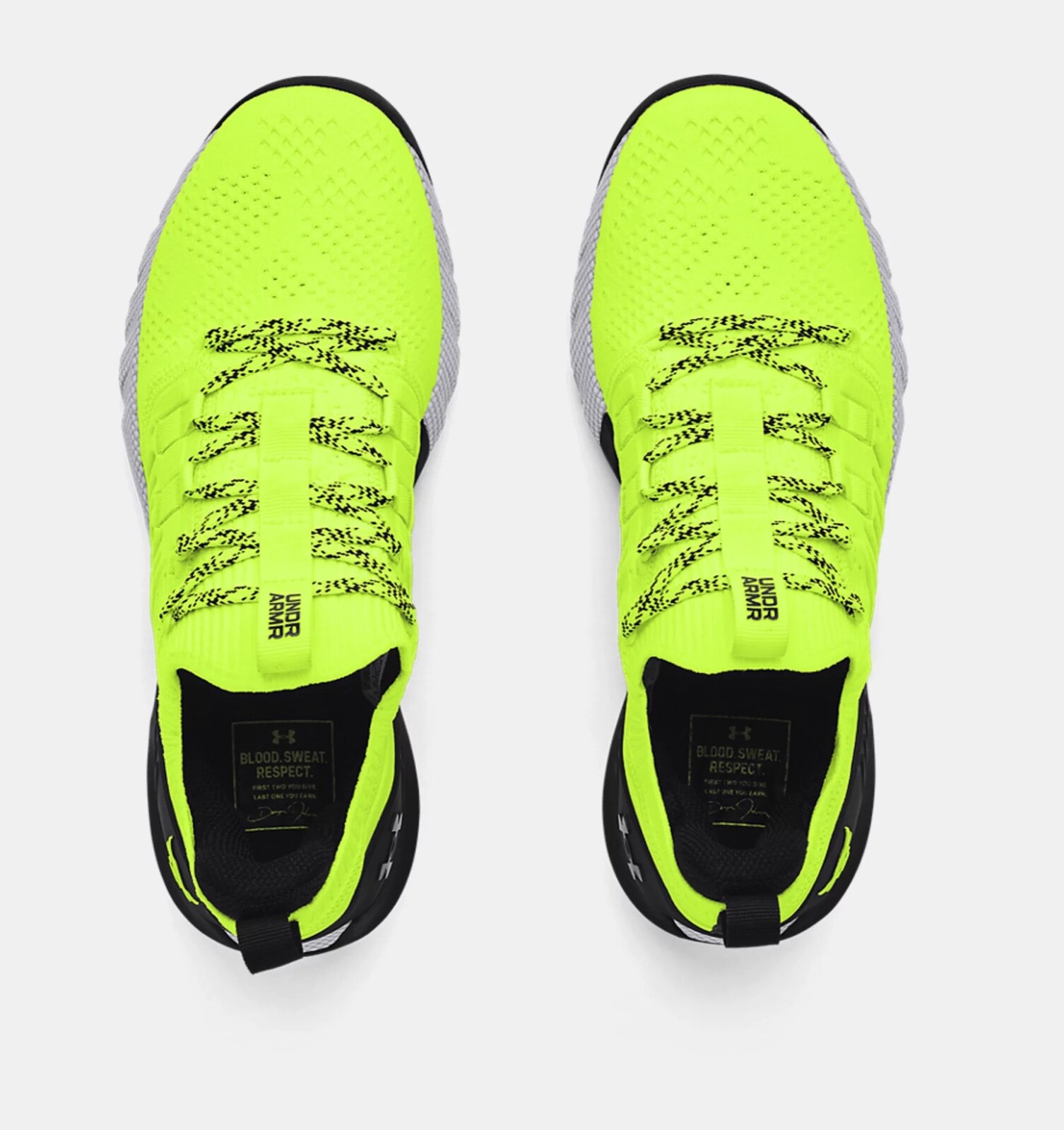 Pre-owned Under Armour Men's Ua Project Rock 3 Training Shoes Summer 2 Colors Available In White