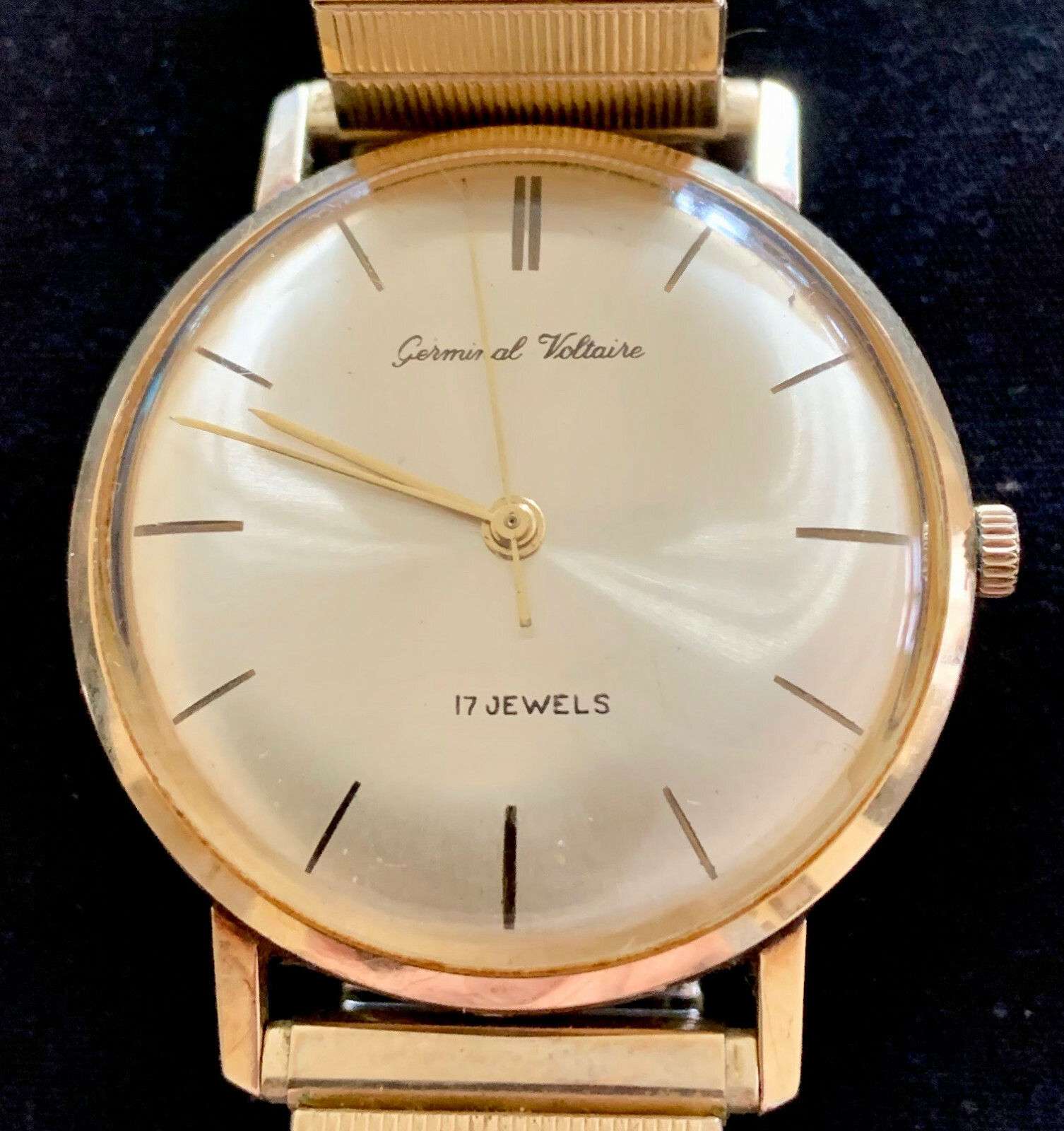 germinal voltaire watch 17 jewels