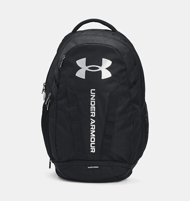 UNDER ARMOUR UA Hustle 5.0 Backpack 29L Commuter Bag Laptop Black NWT $120