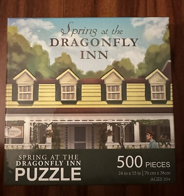 Spring at the Dragonfly Inn 500 piece puzzle