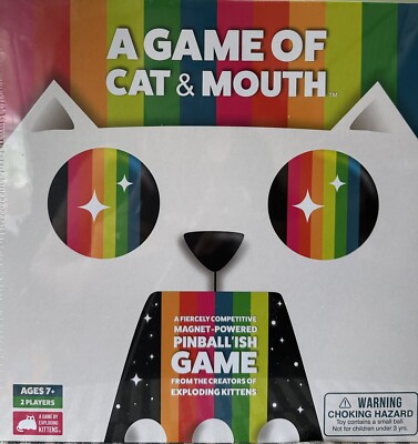 A Game of Cat and Mouth by Exploding Kittens Family Card Game   NEW