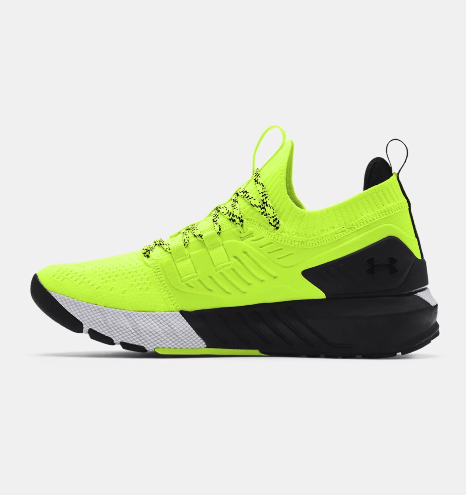 Pre-owned Under Armour Men's Ua Project Rock 3 Training Shoes Summer 2 Colors Available In White