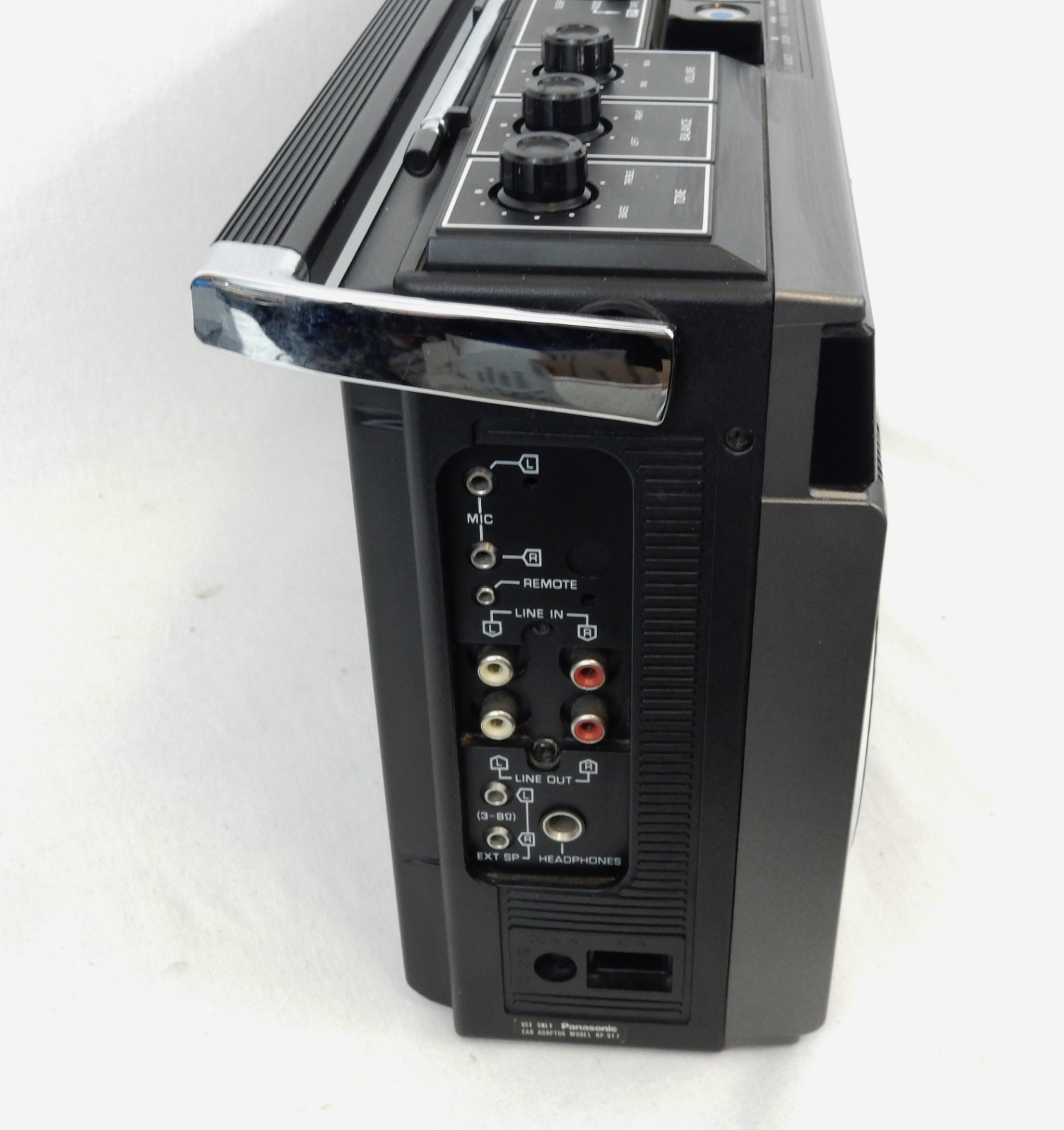 Vtg Panasonic Boombox RX 5040 Stereo Cassette Tape Player For Parts Or Repair