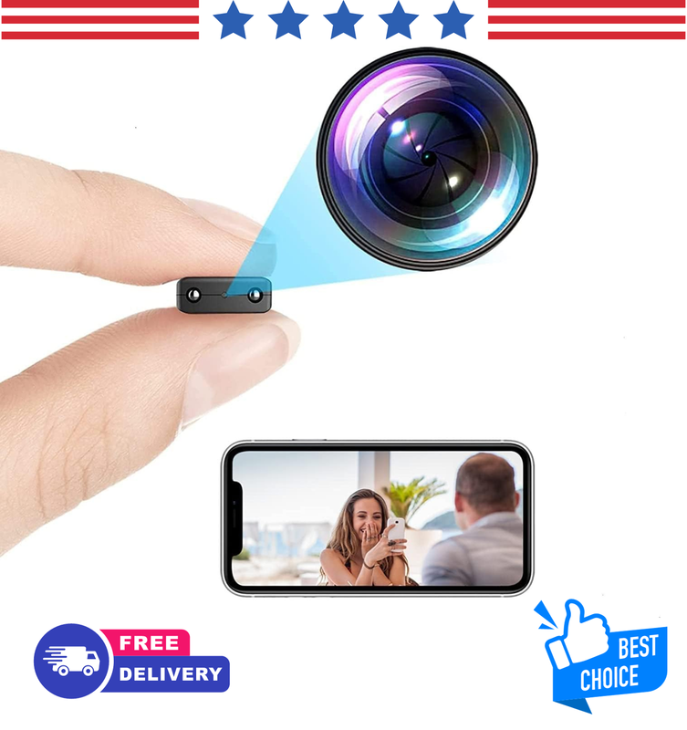 Small Hidden Mini Spy Camera Secret Tiny Cam For Home / Car With Motion Detector