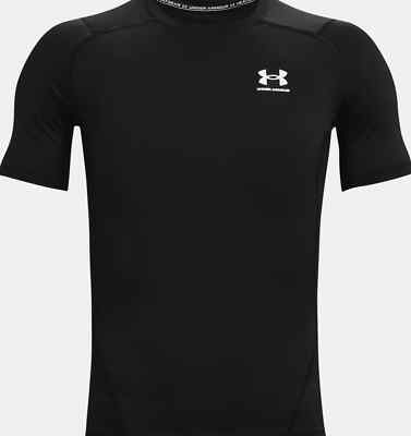 Under Armour Men's UA HeatGear Compression Short Work Out Sleeve T-Shirt 1361518