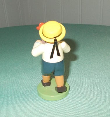 Erzgebirge WENDT & KUHN Little Boy w/ Potted Plant 