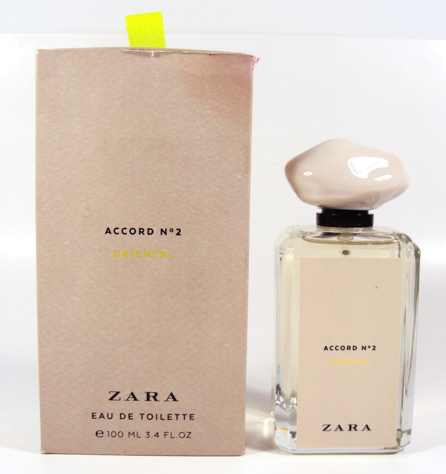 ZARA Accord No 2 Oriental 3.4 oz / 100 ml EDT Spray NEW with