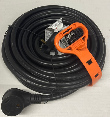 50ft RV Extension Cord Power Cord 30Amp w/ FREE Cord Carrier RV TRAILERS CAMPERS
