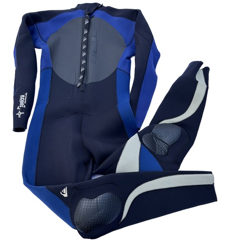 SALE！Quiksilver フルスーツ 130サイズ 青黒 Quiksilver 25 QUIKSILVER クイックシルバー フルスーツ