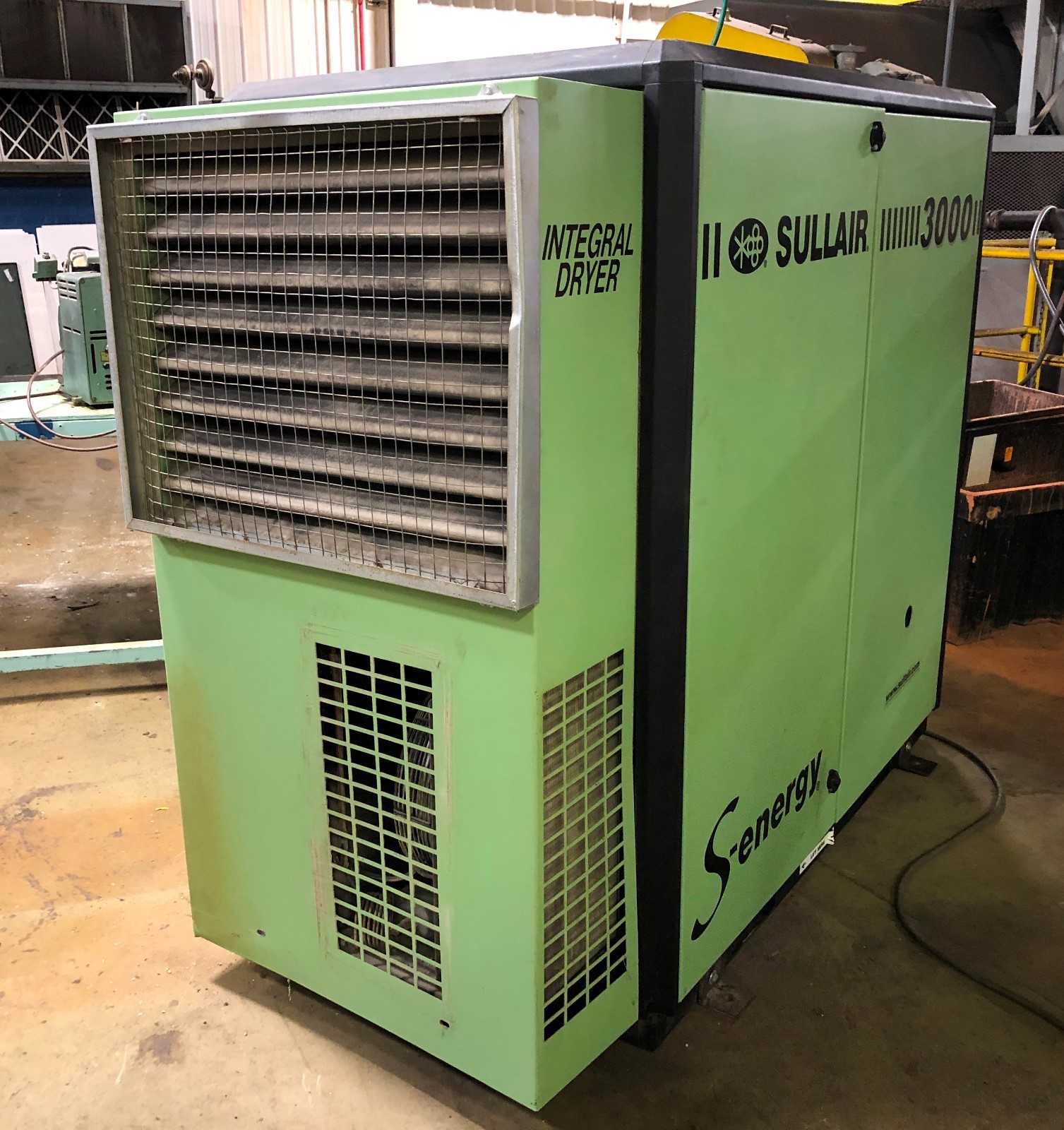 Sullair 3000 S-energy Model 3009D-A Rotary Screw Air Compressor. Loc erc7635 /YM