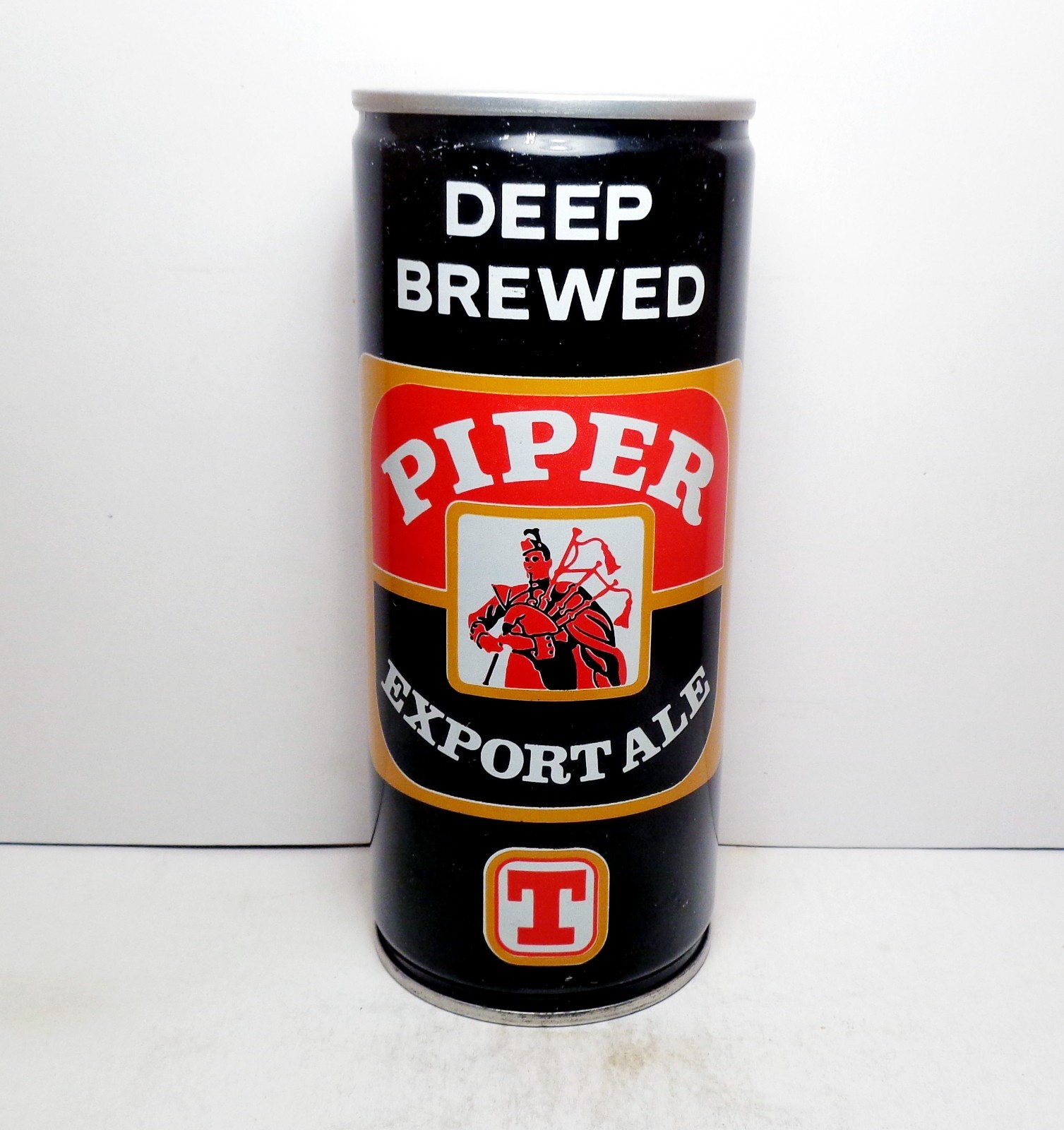PIPER Export Ale by Tennent Glasgow, Scotland 440 ml S/S Pull Tab Beer Can