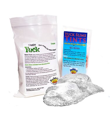 Slime-Saucy Yuck for Messy Games and Sensory Activities and Yuck Tint Color Tabs
