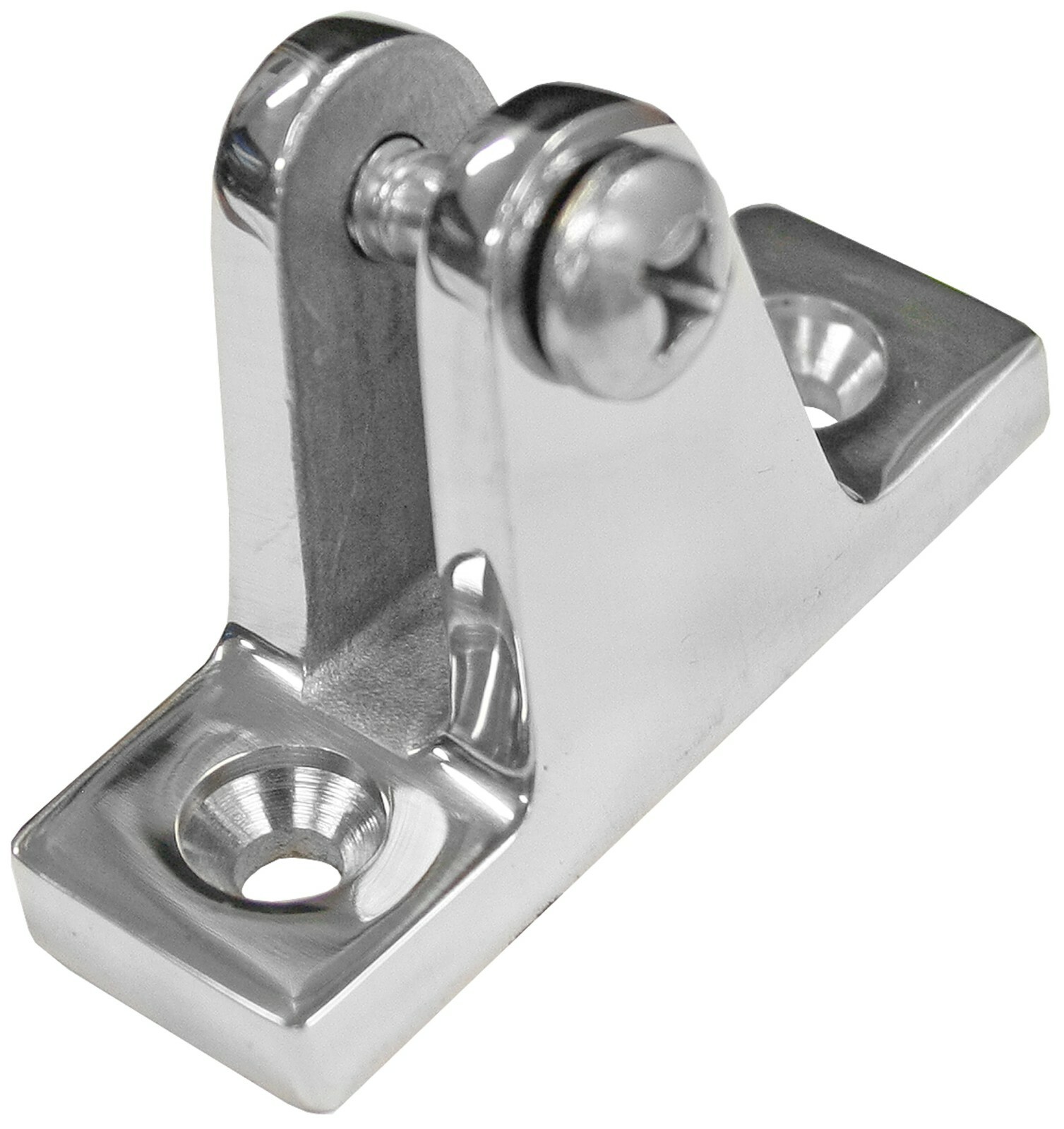 Boat Canopy Fitting 90 Degree Deck Hinge With Screw 316 Stainless Steel