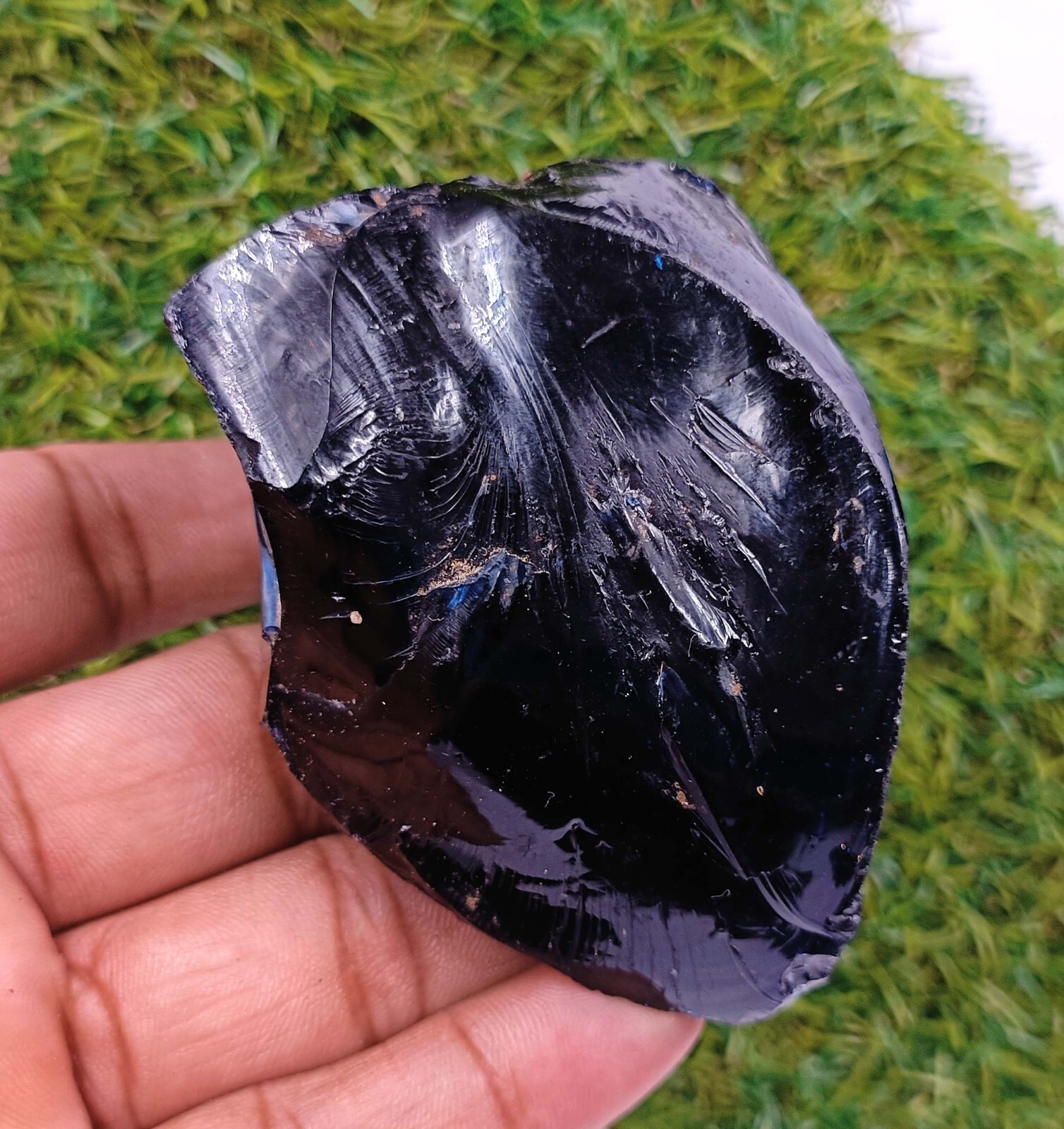0.046 ct F.Dp.Grn - Blue 天然 ブルー ダイヤモンド｜アクセサリー
