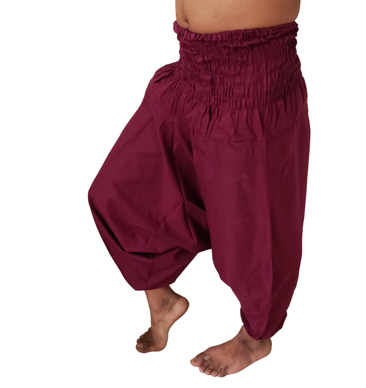 Pre-owned Handmade 20 Pcs Cotton Ali Baba Harem Gypsy Hippie Baggy Pants Indian Women Boho Trousers In As Show In Picture