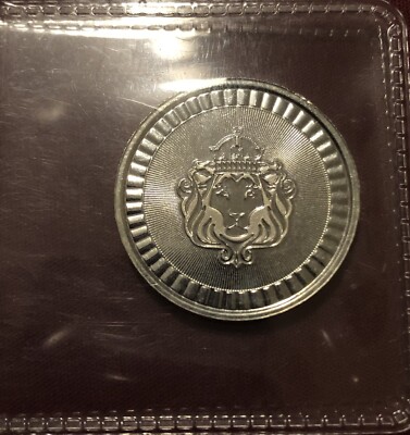 Scottsdale Mint Lion 1/2 oz .999 Fine Silver Round