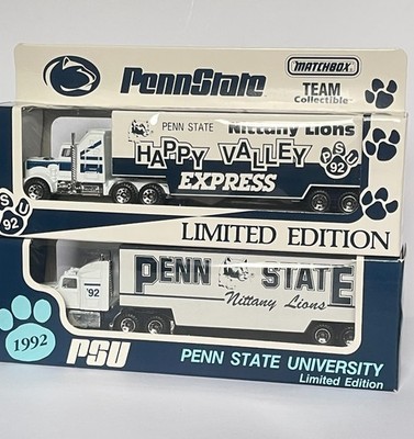 PAIR Matchbox Penn State  & Happy Valley Nittany Lions Truck Diecast 1:87