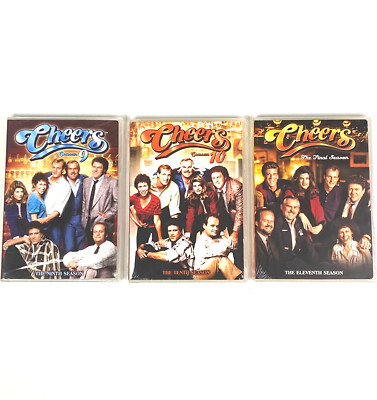 Cheers DVDs TV Series Ninth Tenth and Eleventh Seasons Sealed Woody Harrelson
