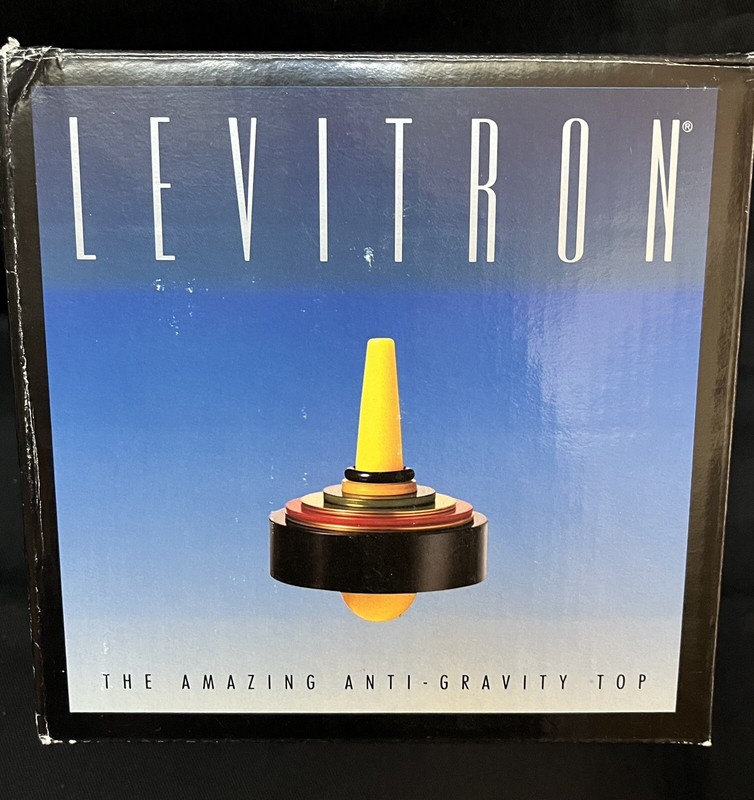 Levitron Anti-Gravity Spinning Top Physics Science Toy Gadget 1995