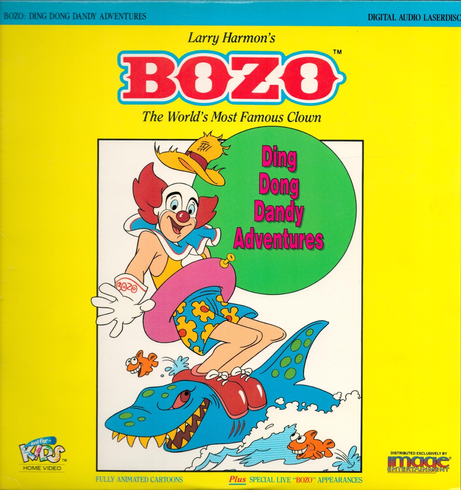 Bozo V. 1 - Ding Dong Dandy Adventures (Laserdisc, 1991