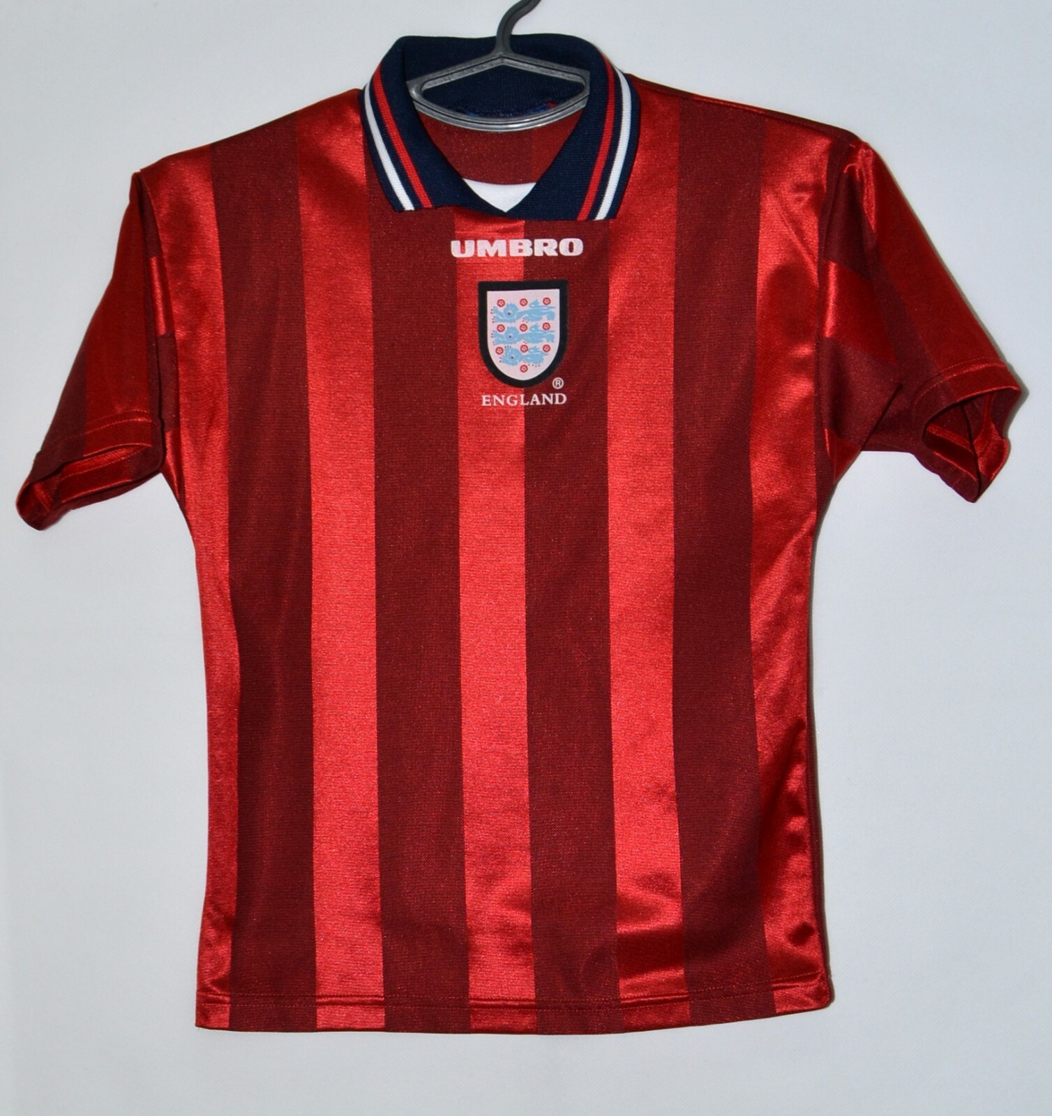 ENGLAND 1997/1999 AWAY FOOTBALL SHIRT UMBRO S/M KIDS | eBay