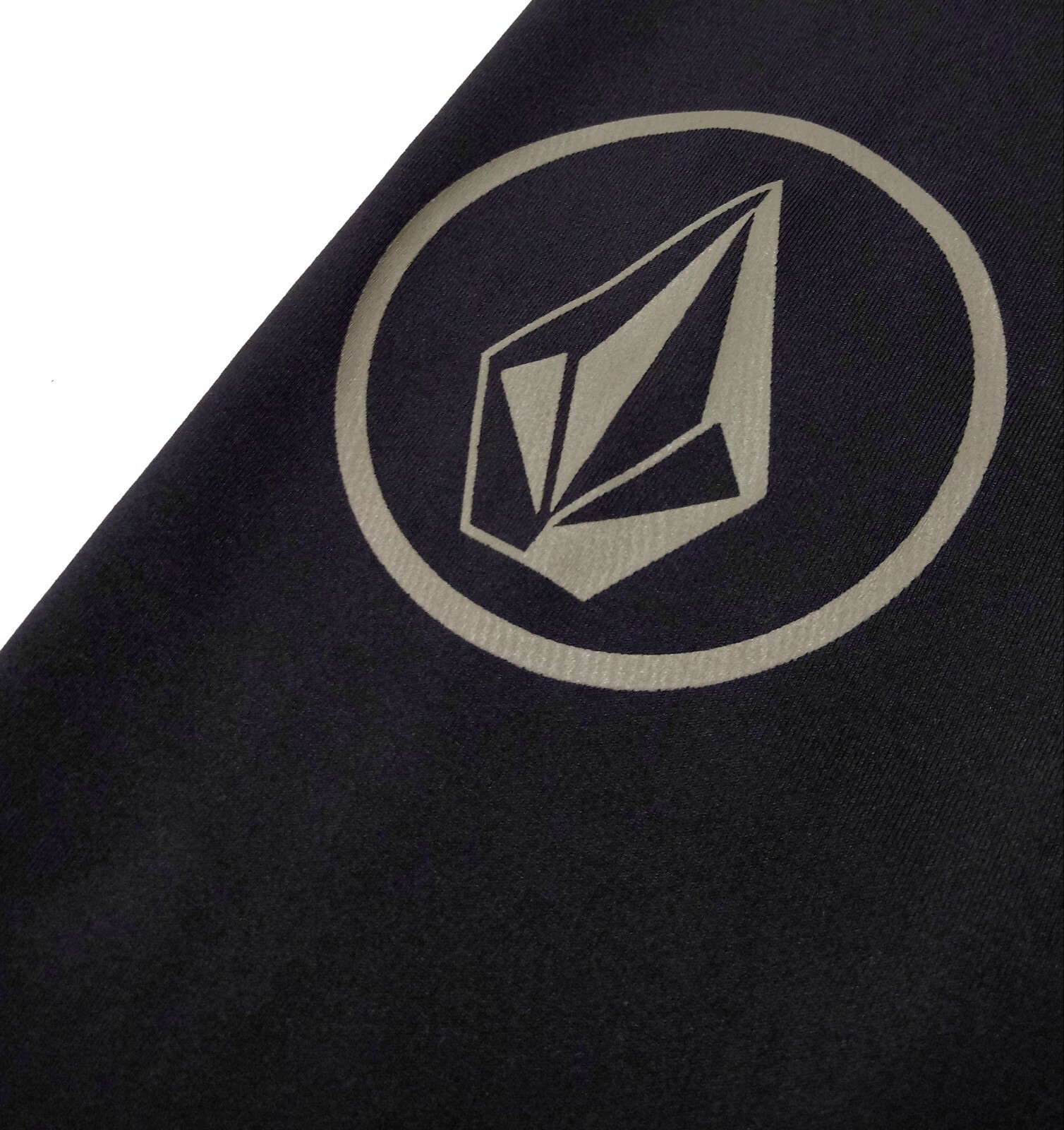 Volcom Rash Guard Surf Swim Water Sports Grey Black Sz XL mens Long Sleeve Shirt