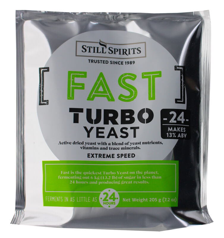 Still Spirits Fast Turbo Yeast 24 Hour