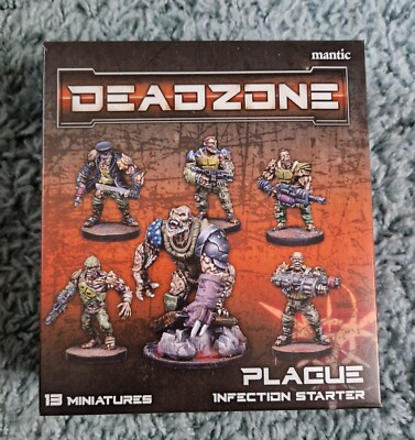 Deadzone Mantic Plague Infection Starter....boxed set.