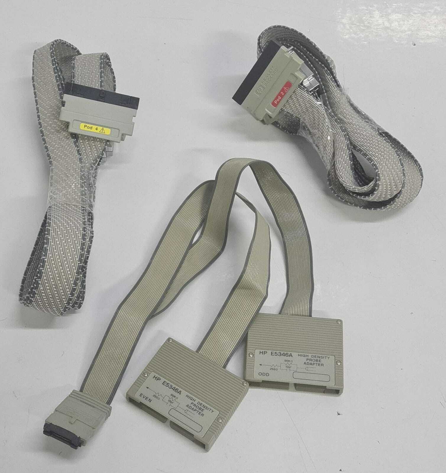a HP / Agilent E5346A High Density Probe Adapter W/ Cables POD