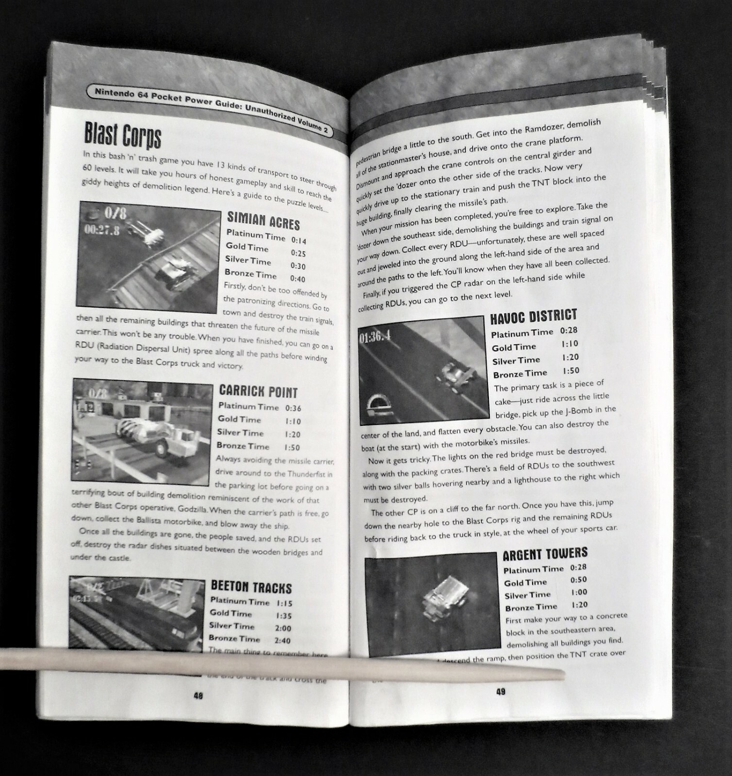 Prima's Nintendo 64 Pocket Power Guide Unauthorized Volume 2 ~ 1997 Paperback