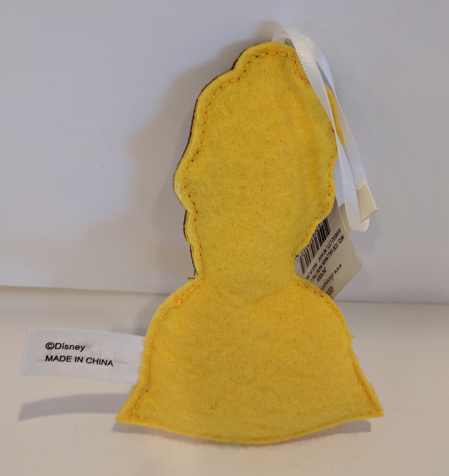 Hallmark Felt Disney Princess Belle Christmas Ornament - Target Exclusive