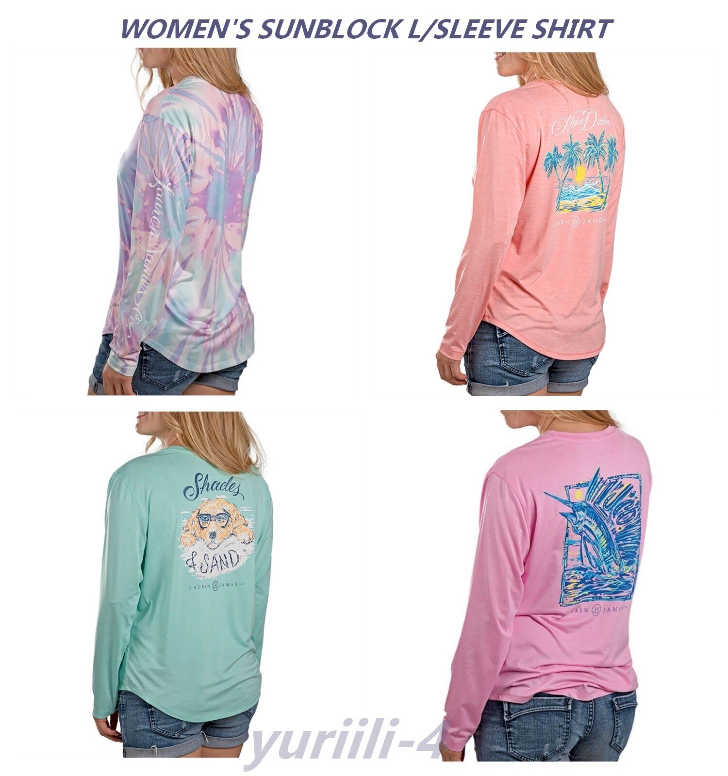 WOMEN'S SUNBLOCK L/SLEEVE SHIRT BY 