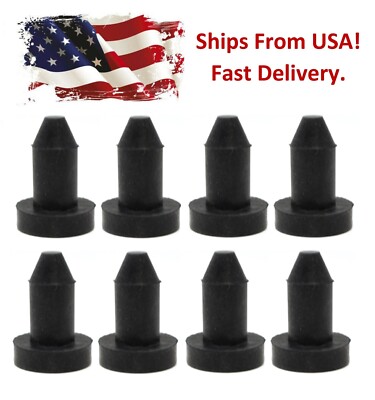Aftermarket Push in Kayak Drain Plug 4985616 Sun Dolphin Aruba 10 Bali 8 -8pk