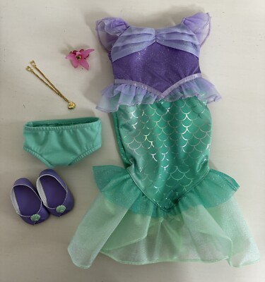 Brand New American Girl Doll Disney Ariel mermaid Meet Outfit - NO DOLL
