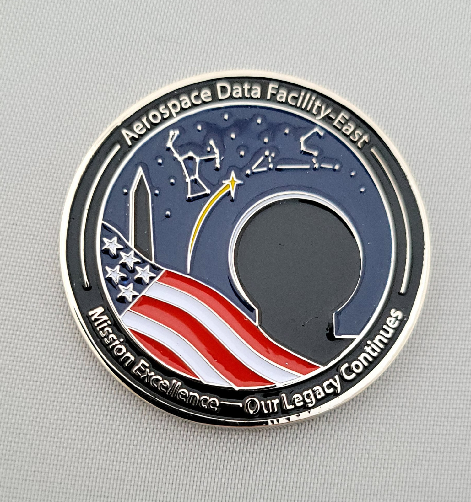 チャレンジコイン　DIA UFAC Aerospace Data Facility ADF-Colorado NRO Satellite Ground
