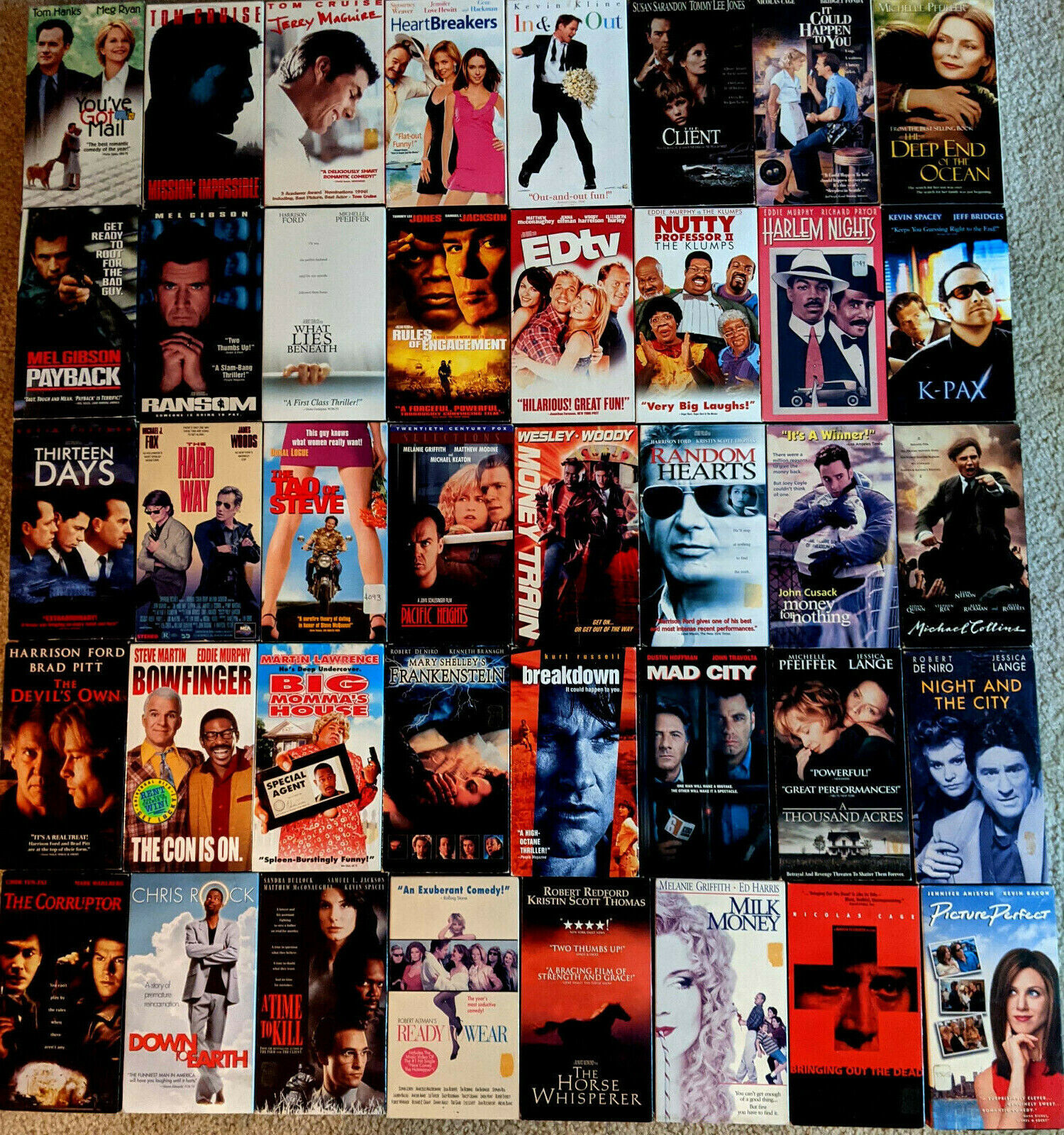 VHS LOT, HUNDREDS TO CHOOSE FROM, 5 FOR $10, Action, Sci-Fi, Comedy, You Pick! VHS LOT, HUNDREDS TO CHOOSE FROM, 5 FOR $10, Action, Sci-Fi, Comedy, You Pick!