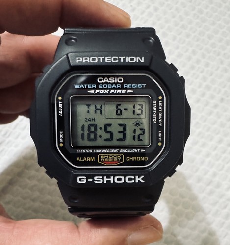 TOKI G-SHOCK 【FOX FIRE】 DW-5600E カシオ Tale of the Faulty Fox Fire | WatchCrunch