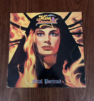 King Diamond   Fatal Portrait LP 1986 Roadrunner Records   GWD90529 - VG+