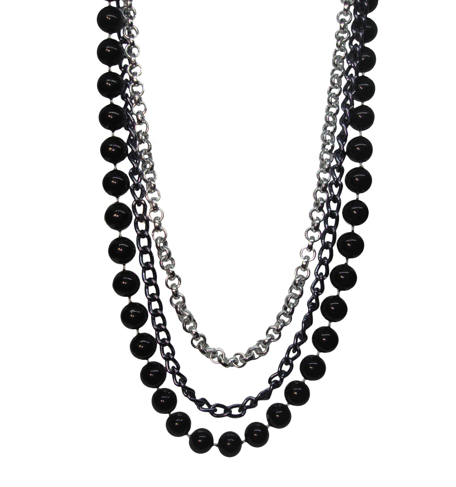 ジーナシス　【eL+1】 beads short necklace ブラック SMOKY QUARTZ BEADS NECKLACE – THE SHOP YOHJI YAMAMOTO