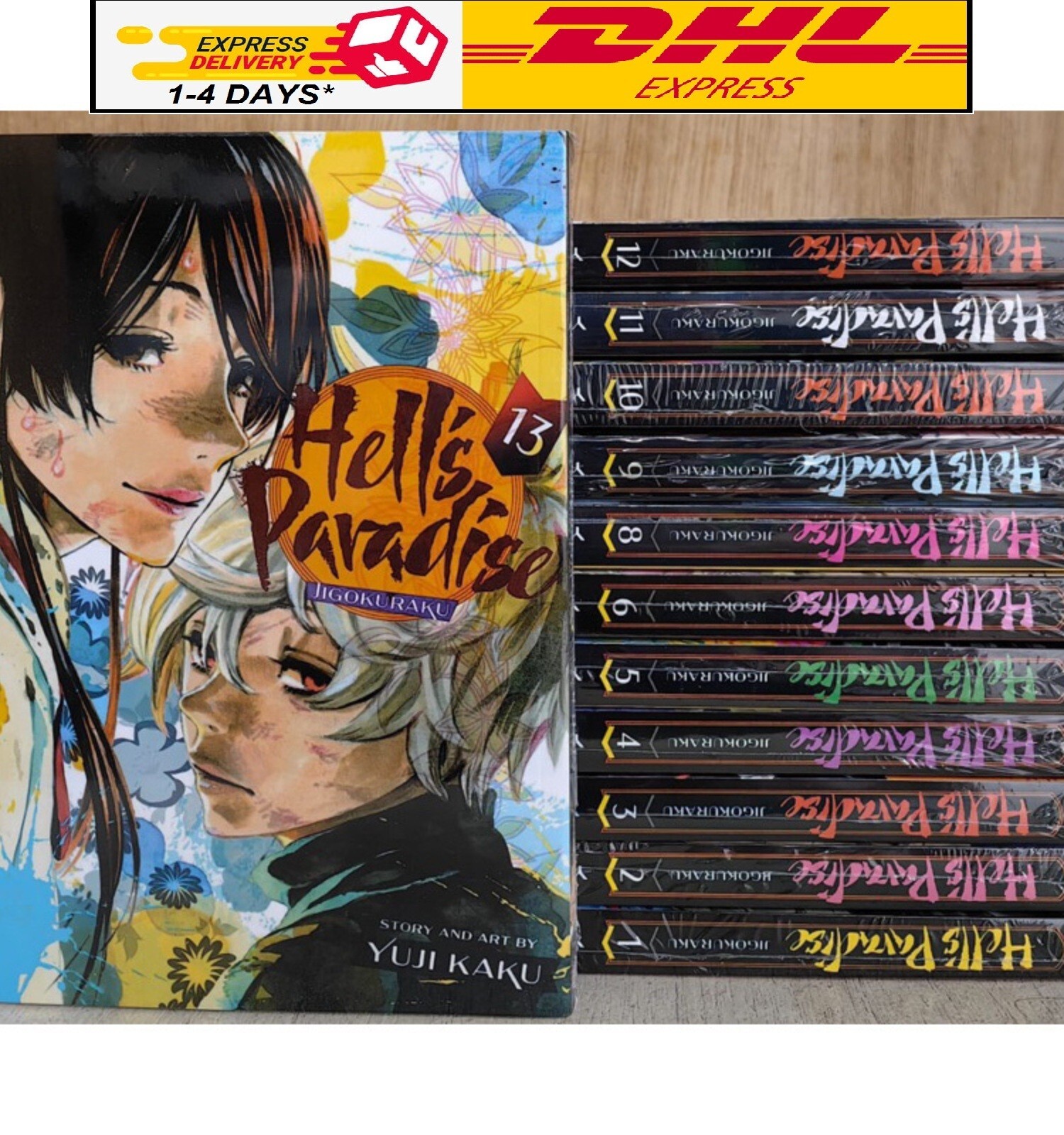 Hell's Paradise: Jigokuraku Manga Volume 1-13(END)Full Set Hell's Paradise: Jigokuraku Manga Volume 1-13(END)Full Set